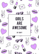 GIRLS ARE AWESOME - PURPLE
