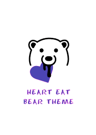 HEART EAT BEAR THEME 209