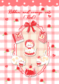 Ribbon and orange cats ( red )