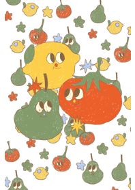 You are my orange and green