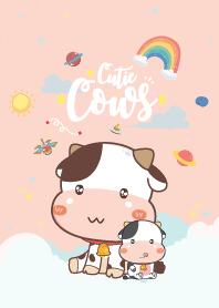 Cows Baby Galaxy Soft Pink