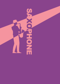 sax. playing Amaranth purple