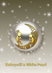 Kokopelli and White pearl