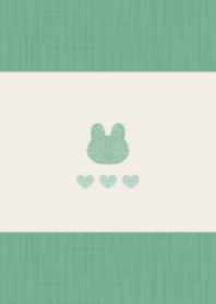 rabbit&heart.(beige&dusty colors5)
