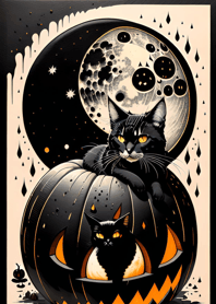 halloween cat fa5FB8