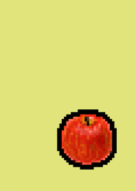 Cute pixel art / apple