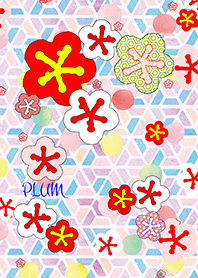 梅の和柄 (ピンク) JP