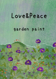 油畫藝術【garden paint 187】