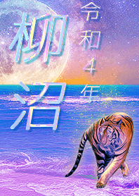 ✿柳沼さん専用✿2022を幸運に導く月海と虎