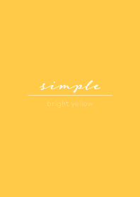 simple_bright yellow