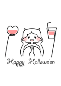 Halloween ghost girl