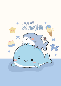 Whale & Shark : Blue!