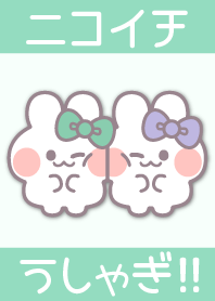 Nikoichi ushagi!!green purple[GN]