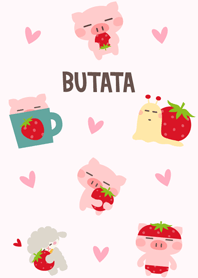 Butata and Strawberries