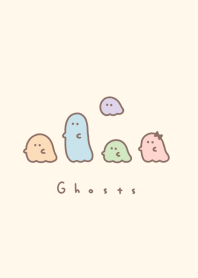 ผีน่ารัก | green pink beige
