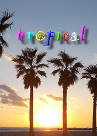 It feels like a tropical atmosphere !