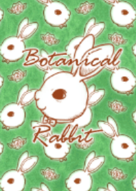 Green botanical rabbit