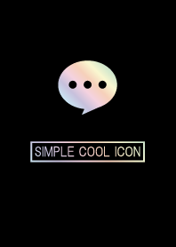 Simple Cool icon Rainbow Theme