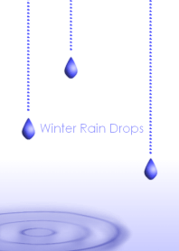Winter Rain Drops