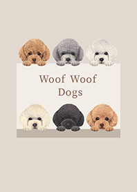 Woof Woof Dogs - Toy poodle -