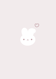 กระต่ายเรียบง่าย: สีชมพูเบจ WV