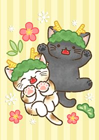 cute cat year of the dragon