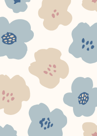 Nordic simple style flowers/white