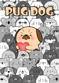 Outstanding Pug Dog theme