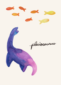 Plesiosaurus Theme #Watercolor Touch *
