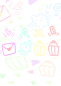 สีพาสเทลน่ารัก