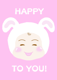 HAPPY TO YOU! Theme.(Rabbit)