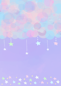 Pastel color star