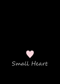 Small Heart *Black+Pink 2*