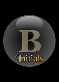 Good fortune Initials 8 "B"