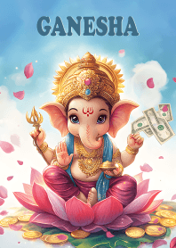 Ganesha, rich and debt-free,