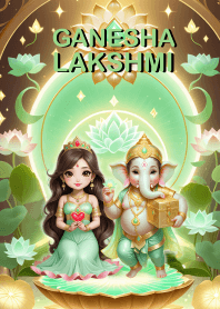 Ganesha-Lakshmi rich, wealthy