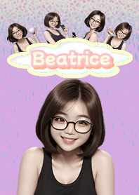 Beatrice attractive girl purple03