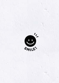 Smiley face - Black and White
