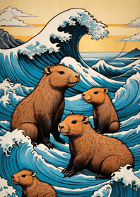 Ukiyo-e - Capybara C219A4