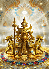 ท้าวเวสสุวรรณกายทอง ผู้ยิ่งใหญ่