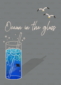 グラスの中の海01 + ミント