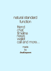 natural standard function -B/S-