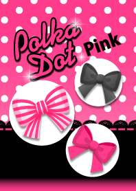 PlkaDot pink