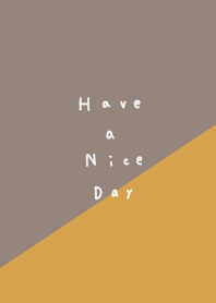 Stylish. Greige x yellow.