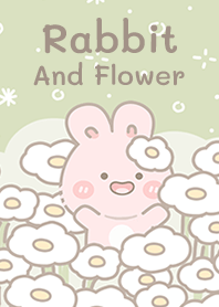 Rabbit and flower!