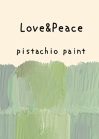 Oil painting art [pistachio paint 210]