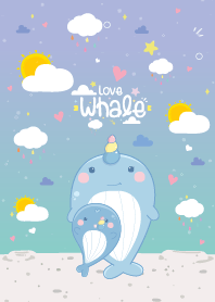 Whale Unicorn Cute Cloud Pretty