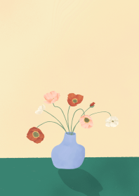 Corn Poppy flower