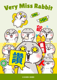 very miss rabbit-Emoticon 4 Theme