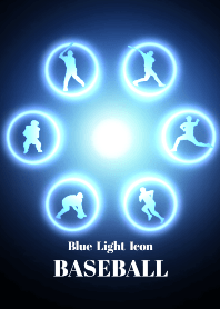 Blue Light Icon BASEBALL Ver.2
